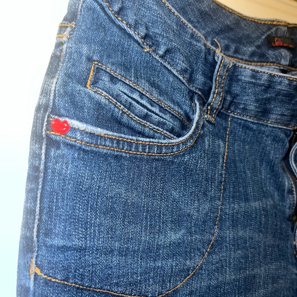 Sofia by Sofia Vergara Flared Jeans Size 6 - Picture 3 of 5